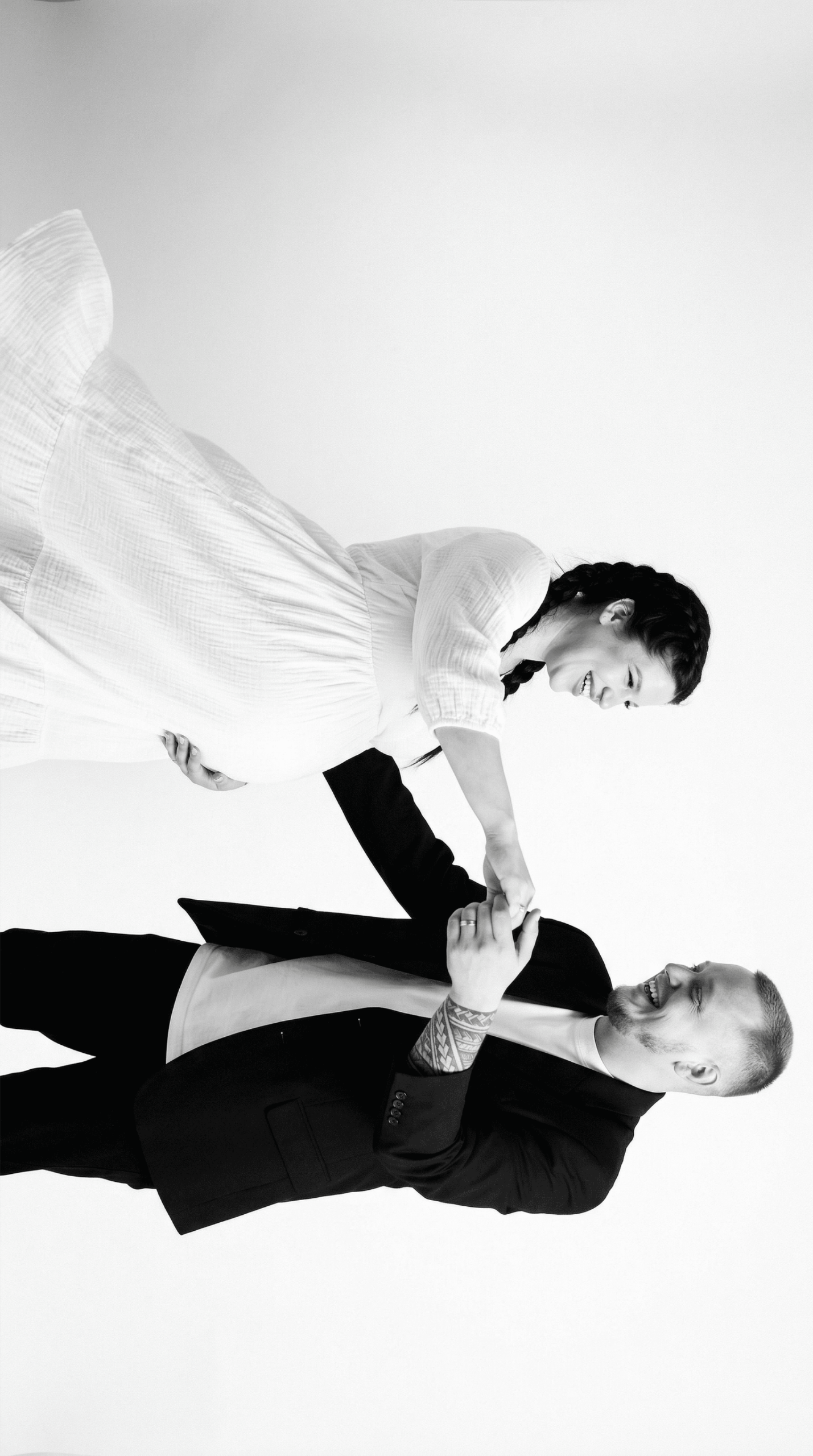 Съемка беременной с мужем